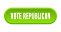 vote republican button Royalty Free Stock Photo