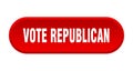 vote republican button Royalty Free Stock Photo
