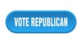 vote republican button Royalty Free Stock Photo