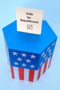 Vote for Republicans Royalty Free Stock Photo