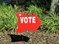 Vote sign, Tampa, Florida