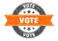 vote stamp Royalty Free Stock Photo