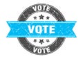 vote stamp Royalty Free Stock Photo