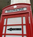 Vote Today Graffiti, Red Telephone Box, Phone Booth