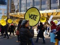 Vote, Trump International Hotel & Tower, March for Our Lives, Protest for Gun Reform, NYC, NY, USA