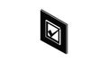 Voted sign icon animation