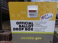 Voter drop box awaits critical upcoming U.S. elections