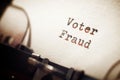 Voter fraud phrase