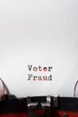 Voter fraud phrase