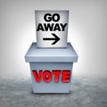 Voter Suppression Royalty Free Stock Photo