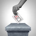 Voter Suppression Royalty Free Stock Photo