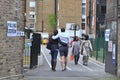 Voters polling station London General Elections Royalty Free Stock Photo