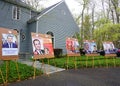 Voters vote in the first round of the 2017 French presidential election