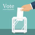 Voting, election concept Royalty Free Stock Photo