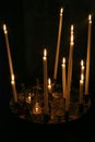 Votive candles Royalty Free Stock Photo