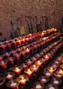 Votive Candles in Catholic Church