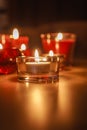 Votive Candles Royalty Free Stock Photo