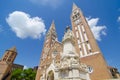 The Votive Church and Cathedral of Our Lady of Hungary Royalty Free Stock Photo