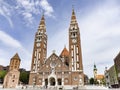 The Votive Church and Cathedral of Our Lady of Hungary in Szeged Royalty Free Stock Photo