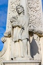 Votive column detail Royalty Free Stock Photo