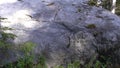 Vottovaara Karelia - The outline of the eye on the stone