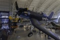 Vought F4U-1D Corsair at Udvar-Hazy Center National Air and Space Museum Royalty Free Stock Photo