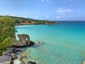 Voulisma beach in Crete, mirabello bay, Greece Royalty Free Stock Photo