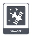 voyager icon in trendy design style. voyager icon isolated on white background. voyager vector icon simple and modern flat symbol