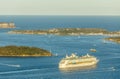 Voyager of the Seas leaving Sydney harbour