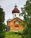 Voznesenskaya church-lighthouse on Sekirnaya Mountain