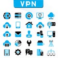 VPN, virtual private network icons
