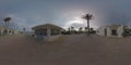360 VR Abandoned resort on the coast in Tunisia