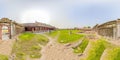 360VR Citadel of Hue in Vietnam Royalty Free Stock Photo