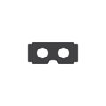 VR glasses vector icon Royalty Free Stock Photo