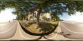 360vr image Lakefront Trail on Lake Michigan Chicago Royalty Free Stock Photo