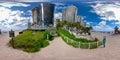 360 vr photo public beach acceess Sunny Isles Miami Dade Florida