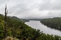 Vranovska prehrada from Eduardova skala viewpoint in Czech republic