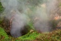 Vrata Ada Gate Hell Geyser in Valley of Geysers. Royalty Free Stock Photo