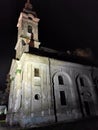 Vrbas Serbia Protestant Church Evangelism by night