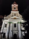 Vrbas Serbia Protestant Church in the evening Evangelism