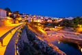 Vrbnik beach and waterfront evening view Royalty Free Stock Photo