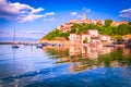 Vrbnik, Croatia - Beautiful village of Krk Island, Dalmatia, Adriatic Sea landscape Royalty Free Stock Photo