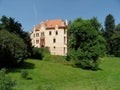 Vrchotovy Janovice castle, Czech republic Royalty Free Stock Photo