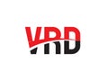 VRd Letter Initial Logo Design Vector Illustration