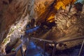 Vrelo Cave in the Matka Canyon of Macedonia Royalty Free Stock Photo