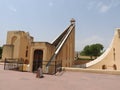 Vrihat Samrat Yantra, the world's largest sundial at Jantar Mantar in Jaipur. A UNESCO world heritage site in India