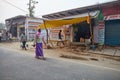 Vrindavan, 22 October 2016: People on the street, in Vrindavan,