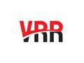 VRR Letter Initial Logo Design Vector Illustration Royalty Free Stock Photo
