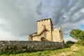 Vrsac fortress in Serbia. Landmark architecture on Vojvodina district.