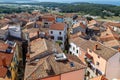 View to the old town of Vrsar, Istria, Croatia Royalty Free Stock Photo